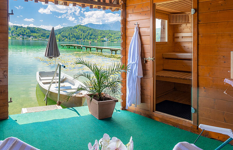 Hotel Orchidee am Klopeiner See mit Seesauna  